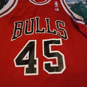 Authentic bulls Jersey